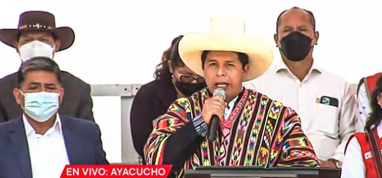 Presidente Castillo lanza en Ayacucho plan para masificación del gas a todo el país