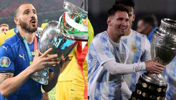 Argentina vs. Italia: UEFA confirmó la fecha para el partido que enfrenta a los campeones de Sudamérica y Europa