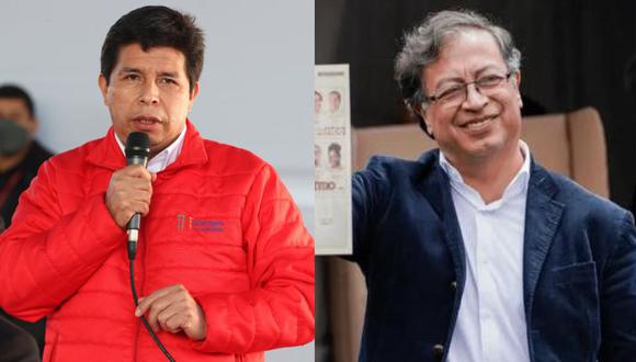 Pedro Castillo saluda triunfo de Gustavo Petro en Colombia: “Cuente siempre con el apoyo del Perú”