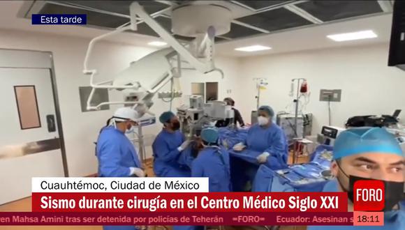 Terremoto en México: Médicos no abandonaron el hospital y continuaron operando a un bebé
