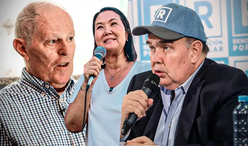 PPK aclara que no respalda a Keiko Fujimori y Rafael López Aliaga le quita endose de votos a Fuerza Popular