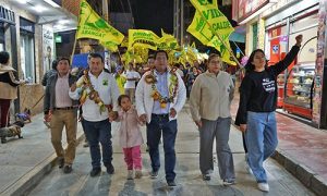 Guido Chahuaylla y toda su lista fue admitida para las elecciones regionales y municipales 2026