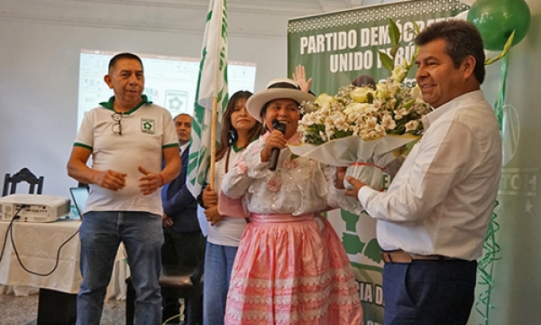 César Huallpa presentó a su equipo y dio a conocer sus propuestas para la municipalidad provincial de Abancay