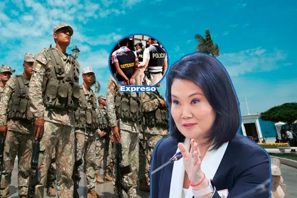 Fuerzas Armadas se suman a Policía en patrullaje de calles y transporte público: anuncio completo de Keiko Fujimori