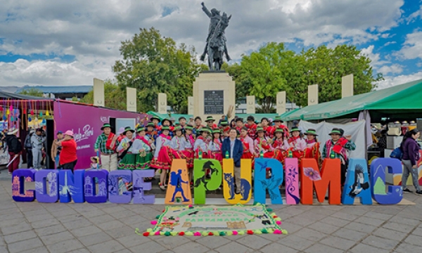 En Cusco la feria turística “Conoce Apurímac 2026” deslumbró como una ventana viva al “Dios que Habla”